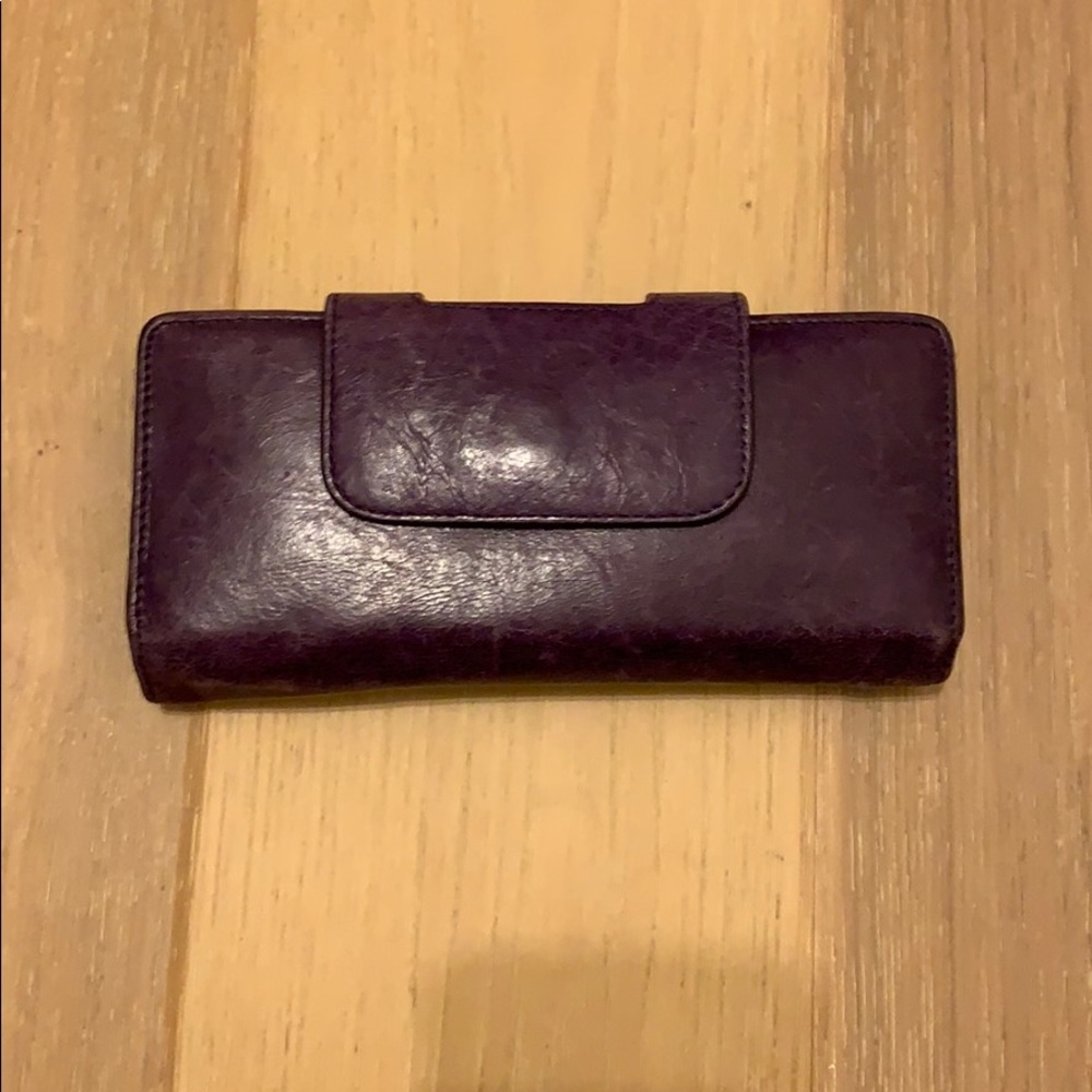 Brand new hobo wallet in royal purple